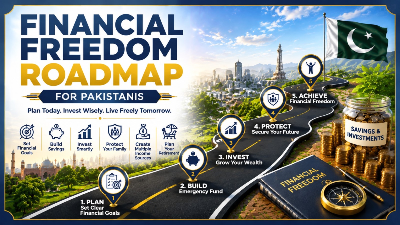 Financial Freedom Roadmap for Pakistanis